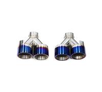 Rear Tailpipe For Jaguar For XJL For XJF XF Exhaust Pipe Tailpipe Nozzle Exhaust System Tip 2pieces Quad Car Exhaust Tip Car Exhaust Tailpipe