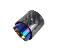 Rear Tailpipe For Mini For Cooper S Exhaust Tip R55 R56 R57 S R58 R59 R60 R61 F54 F55 F56 F57 F60 Tip Carbon Fiber Muffler Pipe Car Exhaust Tailpipe(Inlet 72mm)