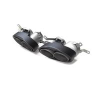 Rear Tailpipe For S3 S4 S5 S6 S7 RS3 RS4 RS5 RS6 RS7 Muffler Tip Tailpipe Exhaust System Nozzle 2pieces Car Exhaust Tailpipe