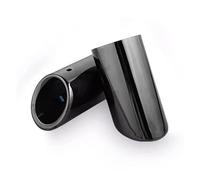 Rear Tailpipe For VW For GOLF For PLUS 2.0TDI Car Tailpipe Exhaust Muffler Tip Pipe Cover Car Exhaust Tailpipe(70mm Black)