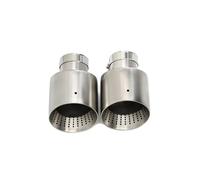 Rear Tailpipe For VW For GTI MK7 For Golf7 Nozzle 60MM 63mm Muffler Tip 1 Piece Car Exhaust Tip System Pipe Exhaust Tip Car Exhaust Tailpipe(ID54MM OD89MM)