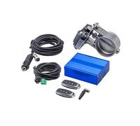 Rear Tailpipe Universal 2.0&2.36&2.5&2.75&3.0inch Size Exhaust Cutout Electric Valve Control With Remote Control Car Exhaust Tailpipe(2.5 inch set)