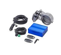 Rear Tailpipe Universal 2.0&2.36&2.5&2.75&3.0inch Size Exhaust Cutout Electric Valve Control With Remote Control Car Exhaust Tailpipe(3 inch set)