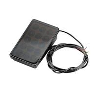 Rear Third Brake Light Car Brake Light Rear Central 3rd Universal Shell for Pilot Spoiler Tail(Black Shell)