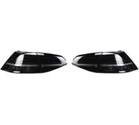 Rear Third Brake Light The third brake light For VW For Golf 7 Mk7 For .5 2013-2020 LED Brake Flowing Water Flicker(Black 2pcs)