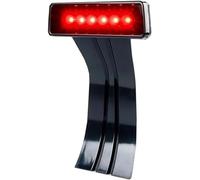 Rear Third Brake Light Third High Mount Brake Stop Light For Jeep For Wrangler JK For Unlimited JKU 2007-2017 2/4 Door Tail(Silver)