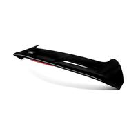 Rear Trunk Boot For Fiesta Hatchback 2008-2019 ST Factory Style Rear Spoiler Wing With Led Lights Glossy Black Window Roof Lip Spoiler