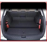 Rear Trunk Cargo Mat For BYD For Song For Pro 2024 2025 Accessories Full Coverage Leather Trunk Mat Boot Liner Tray Waterproof Mud Protector Carpet Floor Mats Boot Liner(Full black)