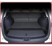 Rear Trunk Cargo Mat For BYD For Song For Pro 2024 2025 Accessories Full Coverage Leather Trunk Mat Boot Liner Tray Waterproof Mud Protector Carpet Floor Mats Boot Liner(Main Pad Black Beige)