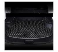 Rear Trunk Cargo Mat For Civic For Type R 2020-2027 Leather Liner Car Mat Accessories Custom Trunk Mats Floor Mats Boot Liner(Black beige)