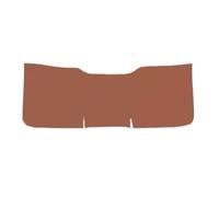 Rear Trunk Cargo Mat For Explorer 2011-2025 Car Trunk Door Protective Mat PU Leather Anti Kick Pad Tailgate Protection Interior For Cargo Liner Floor Mats Boot Liner(Brown- 2020-2025)