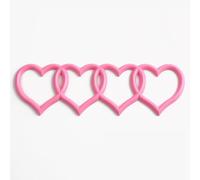 Rear Trunk Emblem For Ren-ault Scenic 1996-2013, Love Heart Tail Badge Decal, Boot Emblem, Front Rear Badge, Car Badge Logo Love Heart Logo Exterior Decoration Accessories,C-Pink