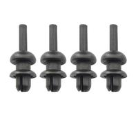 Rear Trunk Lid Straps Compatible With C&itroen C2 For C3 For Saxo 4PC Rear Boot Trunk Parcel Shelf Cord Strap String Clips Mounting Hook Bracket 699218