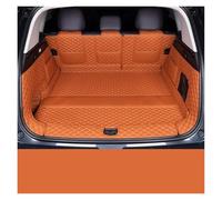Rear Trunk Liner For Leapmotor C10 2024 2025 Car Trunk Mat Pad Leather Waterproof Car Rear Trunk Mat Floor Liner Carpet Interior Protective Car Boot Mat(Orange full)