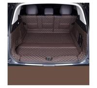 Rear Trunk Liner For Leapmotor C10 2024 2025 Car Trunk Mat Pad Leather Waterproof Car Rear Trunk Mat Floor Liner Carpet Interior Protective Car Boot Mat(Coffee full)