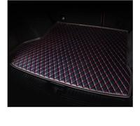 Rear Trunk Liner For Volvo For S90 2017 2018 2019 2020 2021 Leather Car Trunk Mats Rear Floor Mat Tray Carpet Mud Car Boot Liner(Black Red 4pcs)