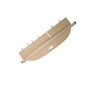 Rear Trunk Parcel For Toyota For RAV4 XA40 2013~2018 Retractable Security Luggage Storage Mat Rear Boot Tray Accessories Car Trunk Curtain Cargo Cover Parcel Shelf(Beige Leather)