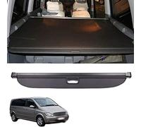 Rear Trunk Parcel Shelf for Mercedes Benz V Class Viano Vito 2010-2020, Protective Curtain Rear Trunk Curtain Shelves Waterproof Trunk Cargo Cover