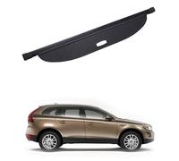 Rear Trunk Parcel Shelf for Volvo XC60 2009-2015, Protective Curtain Rear Trunk Curtain Shelves Waterproof Trunk Cargo Cover,normal-Schwarz