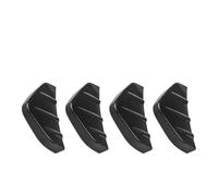 Rear Trunk Roof Lip Spoiler For BMW For Mini Cooper S R56 R60 R61 F54 E90 Universal Rear Bumper Diffuser Fin Spoiler Lip 4 Wing Splitter 4PCS/set(Carbon Fiber Look)