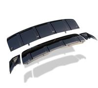 Rear Trunk Spoiler Car Front Bumper Lip & Rear Diffuser Tow Hook Guard Spoiler Plate Cover For Land For Rover 2017-2023 For Discovery 5 Car Tail Spoiler