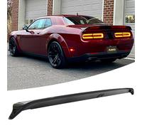 Rear Trunk Spoiler for 2008-2024 Dodge Challenger RT/SXT/SRT/Widebody/Scat Pack/Base/T/A with Backup Camera Hole Hellcat Redeye Style, Challenger Rear Spoiler ABS Gloss Black