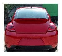 Rear Trunk Spoiler For VW For Beetle 2013 2014 2015 2016 Exterior ABS Plastic Unpainted Primer Color Rear Wing Trunk Lip Spoiler Decoration(Black and red)