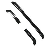 Rear Trunk Spoiler For VW T6 T6.1 2015 To Up Rear Bumper Lip Diffuser Splitter Spoiler Aprons Cover Guard Trim By ABS Body Kit Rear Spoiler