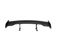 Rear Trunk Spoiler GT Modification Universal Carbon Fiber Car Tail Wing 145CM Exterior Modification GT Spoiler Collision Bumper(Matte black)