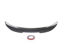 Rear Trunk Spoiler PSM Style Enhanced Aerodynamics Improved Downforce Carbon Fiber Pattern Trunk Lid Spoiler Wing for E90 3 Series M3 Sedan 2006 2011 and M3 Sedan 2008 2012 ABS