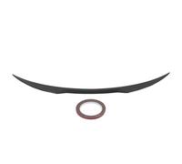Rear Trunk Spoiler QV Style ABS Plastic Aerodynamic Tail Trunk Lip Molding Trim for Alfa Romeo Giulia 2015 to UP (Glossy Black)