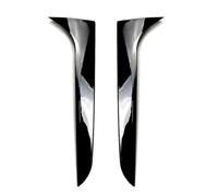 Rear Trunk Spoiler Rear Side Spoiler Wing Canard Splitter Plastic Rear Window Side ABS By Gloss Black 2009 To 2016 2X For A4 B8 For Allroad For Avant Car Rear Spoilers