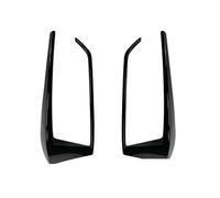 Rear Trunk Spoiler Set For VW For Golf 7 .5 MK7 For GTI R For GTD R400 2013-2020 1Pair Frame Strip Canard Rear Bumper Brake Lamp Spoiler Trim Rear Mid Boot Spoiler