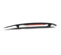 Rear Trunk Spoiler Universal ABS Intelligent Electric Lift Spoiler Led Light Trunk Wing Lip Car Modification Trunk Car Wing Rear Spoiler(Black)
