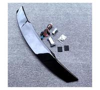 Rear Trunk Spoiler Universal Intelligent Electric Lift Spoiler Led Light Trunk Wing Lip ABS Carbon Fiber Car Modification For Hatchback & Sedan Rear Roof Spoiler(Gloss Black)