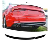 Rear Trunk Spoiler Wing Fit for Audi A5 S5 2Door Coupe 2018-2023 Premium/S line Premium Gloss Black RS5 Style Lip Exterior Accessories