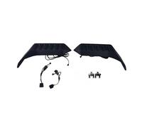 Rear Trunk Spoiler Wing For Jeep For Wrangler JK JL 2007-2023 Car Rear Roof Light Spoiler Tail Side Splitter Car Spoiler Wing(B)