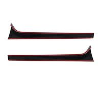 Rear Trunk Spoiler Wing For Skoda For Octavia Estate 2014-2019 Auto Replacement Parts Canard Splitter Pair Rear Window Side Spoiler Wing Gloss Black