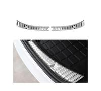 Rear Trunk Stickers Bumper Covers Sill Guard Protector Strip Decorative For Tesla For Model 3 Y For Model 3(3 Silver)