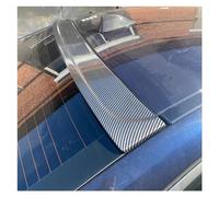 Rear Trunk Window Roof Spoiler Tail Wing ABS Plastic Gloss Black Trim For BMW 5 Series F10 All Model 2011-2017 Rear Spoiler(Carbon Look)