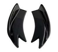 Rear Trunk Wing 1 Pair Universal Bumper Trim Rear Corner Protector Anti-collision Winglet Side Skirt Spoiler Guards Strip Car Styling(Rear right)
