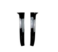 Rear Trunk Wing Car Rear Window Side Spoiler ABS Spoilers Canards Splitter For VW For Golf 7 For Variant Wagen 2014-2017(Gloss black)