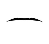 Rear Trunk Wing For A7 S7 C8 2019+ ABS Plastic Car Rear Trunk Lid Lip Spoiler Wings Body Kit Spoiler Lip(Glossy Black)