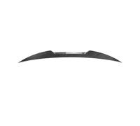Rear Trunk Wing For A7 S7 C8 2019+ ABS Plastic Car Rear Trunk Lid Lip Spoiler Wings Body Kit Spoiler Lip(Carbon Printing)