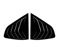 Rear Trunk Wing For B&MW X4 G02 M40i 2018-2021 Car Rear Spoilers Rear Side Window Louver Shutter Trim Tail Windshield Cover Sun Shade(Black)