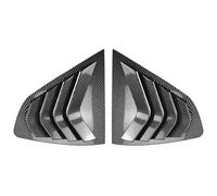 Rear Trunk Wing For B&MW X4 G02 M40i 2018-2021 Car Rear Spoilers Rear Side Window Louver Shutter Trim Tail Windshield Cover Sun Shade(Carbon Fiber Look)