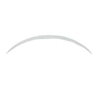 Rear Trunk Wing For M&ercedes For B&enz C-Class W206 C200 C260 C300 C43 C63 AMG 2022 2023 2024 Rear Trunk Lip Spoiler Trim Wing(White)
