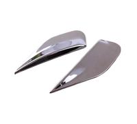 Rear Trunk Wing For Vauxhall For Mokka 2012-2018 2Pcs Car Rear Window Spoiler Side Bevel Pillar Post Chrome Plated Trim Cover