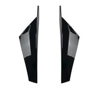 Rear Trunk Wing For VW For G&olf 8 MK8 MK VIII 2020-2021 2pcs/set Rear Window Side Spoiler Wing Lip Cover Trim Sticker(Black)