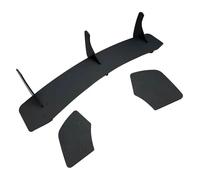 Rear Trunk Wing For VW For S&cirocco R 2008-2016 Exhaust Bracket 3 Fins Boot Splitter Guard Spoiler Plate Lip Auto Parts Car Rear Bumper Diffuser